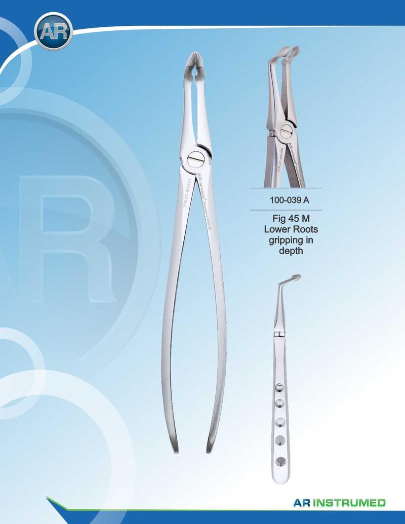 Fig.45M Radici inferiori che afferrano in profondità