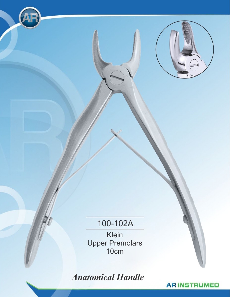 Premolari superiori Klein 10 cm