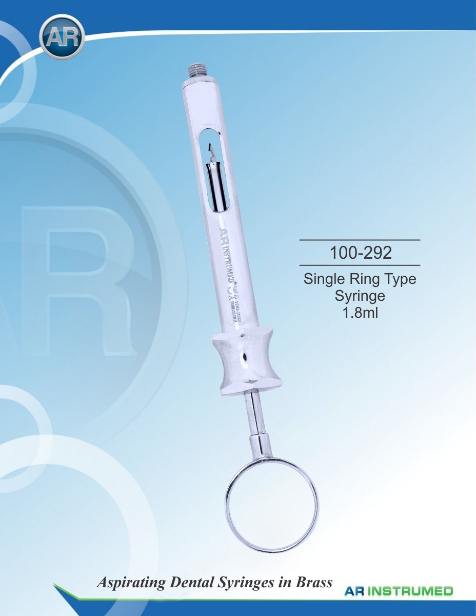 Siringa ad anello singolo da 1,8 ml