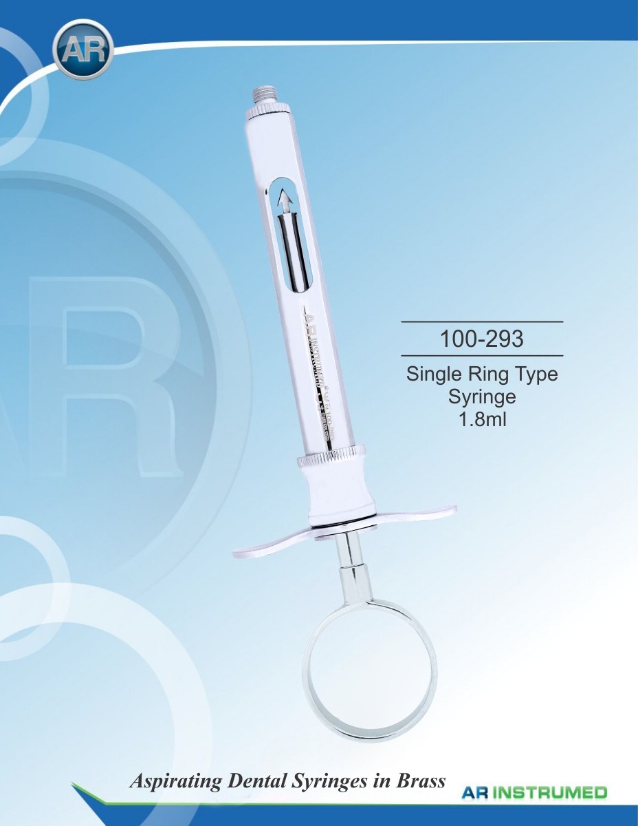 Siringa ad anello singolo da 1,8 ml