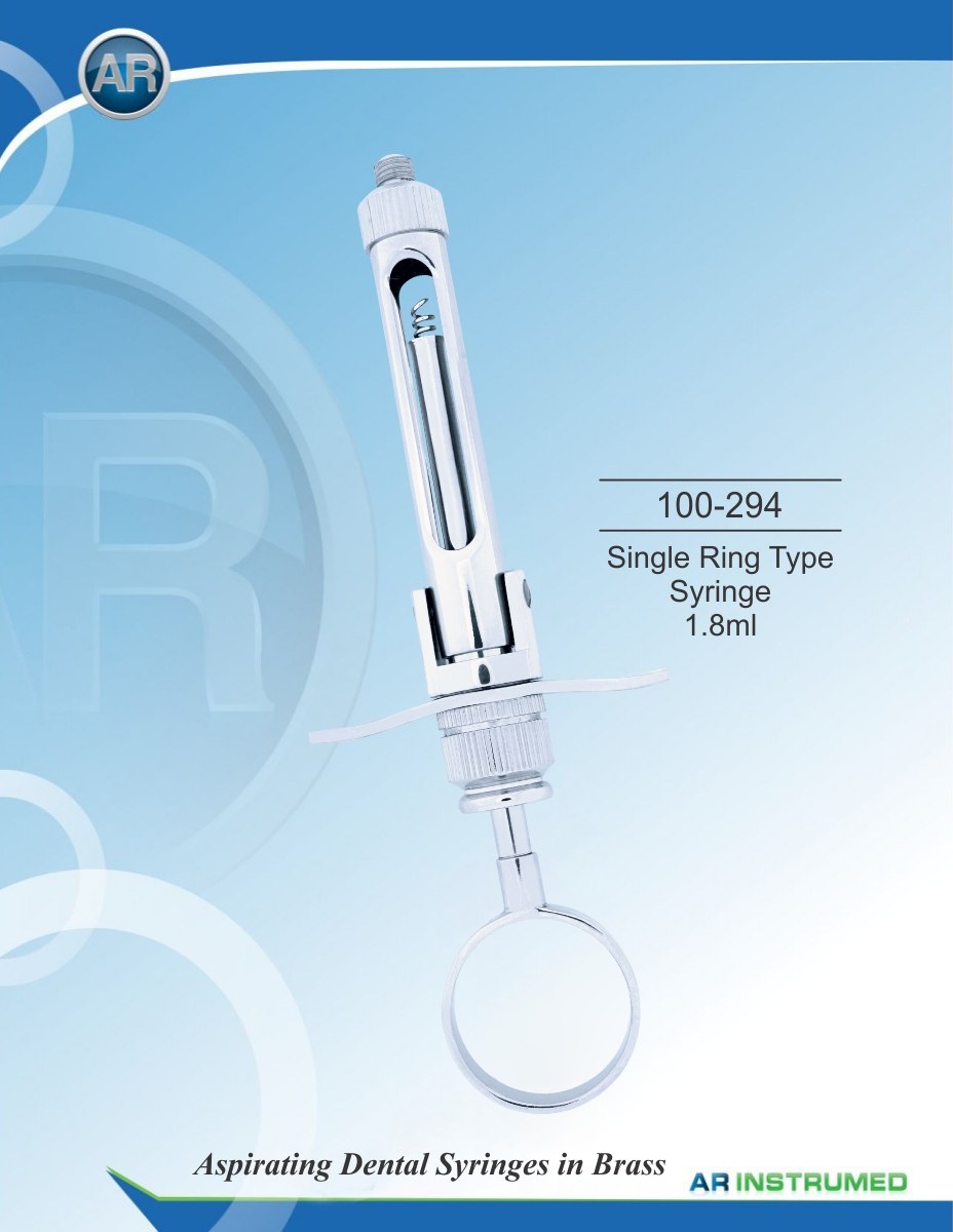 Siringa ad anello singolo da 1,8 ml