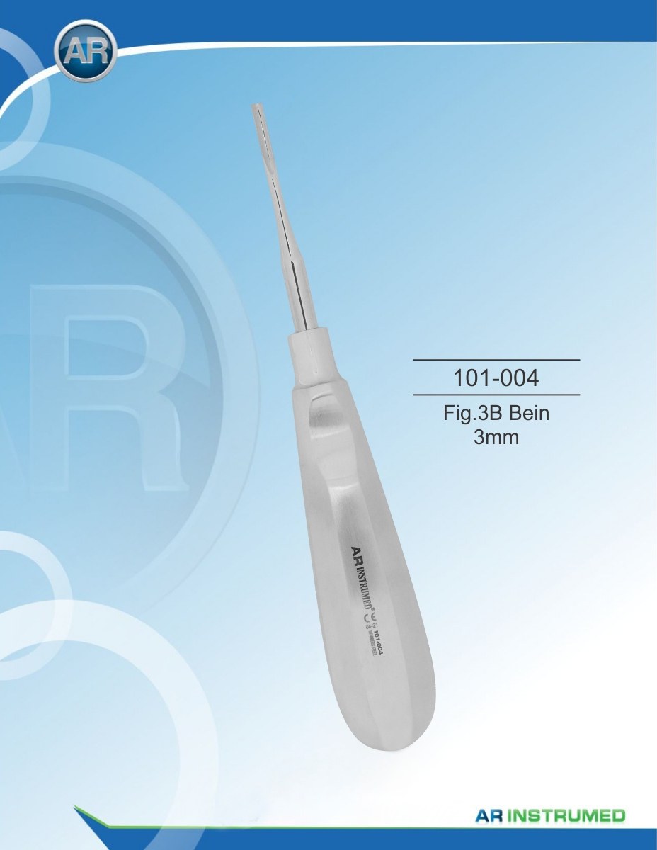 Elevatore per radici Fig.3B gamba 3mm