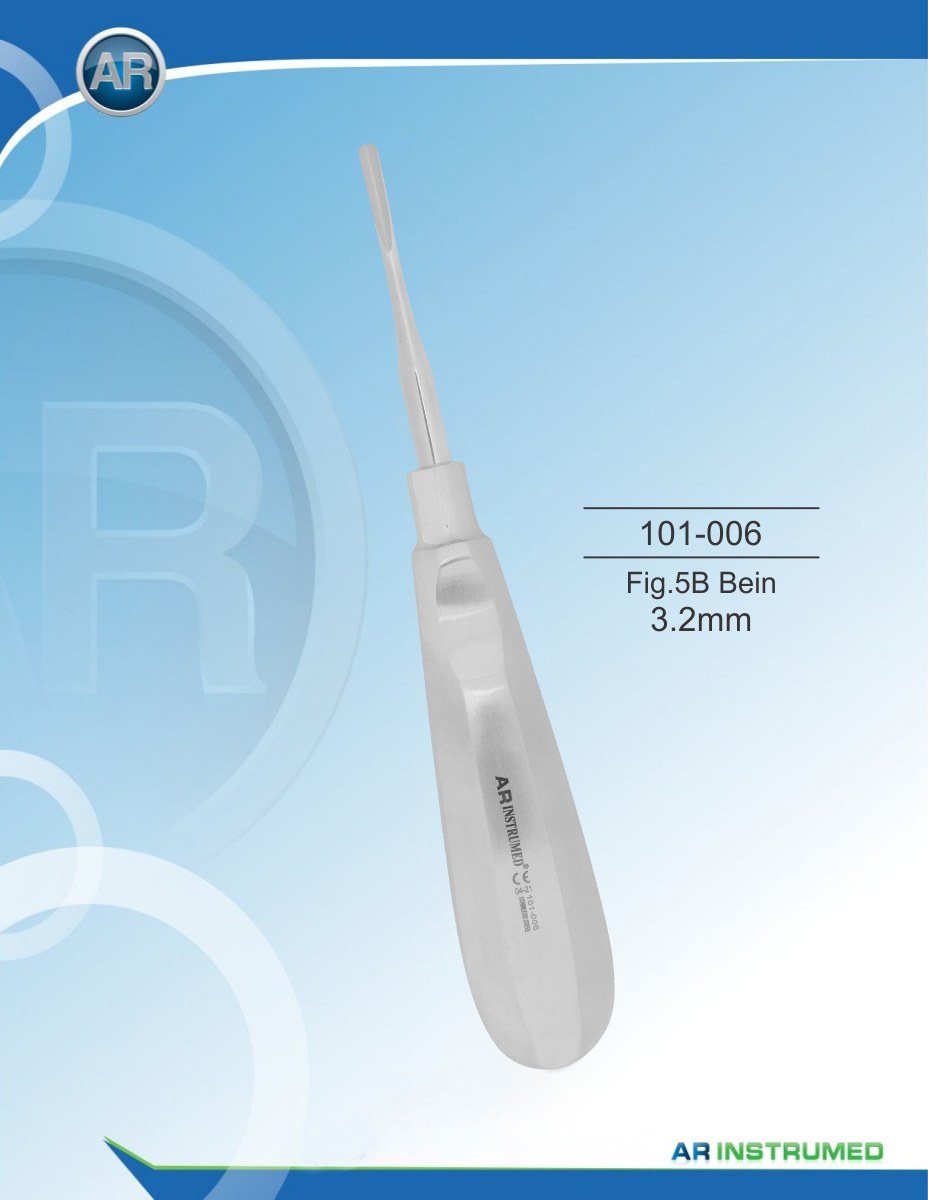 Elevatore per radici Fig.5B gamba 3,2 mm