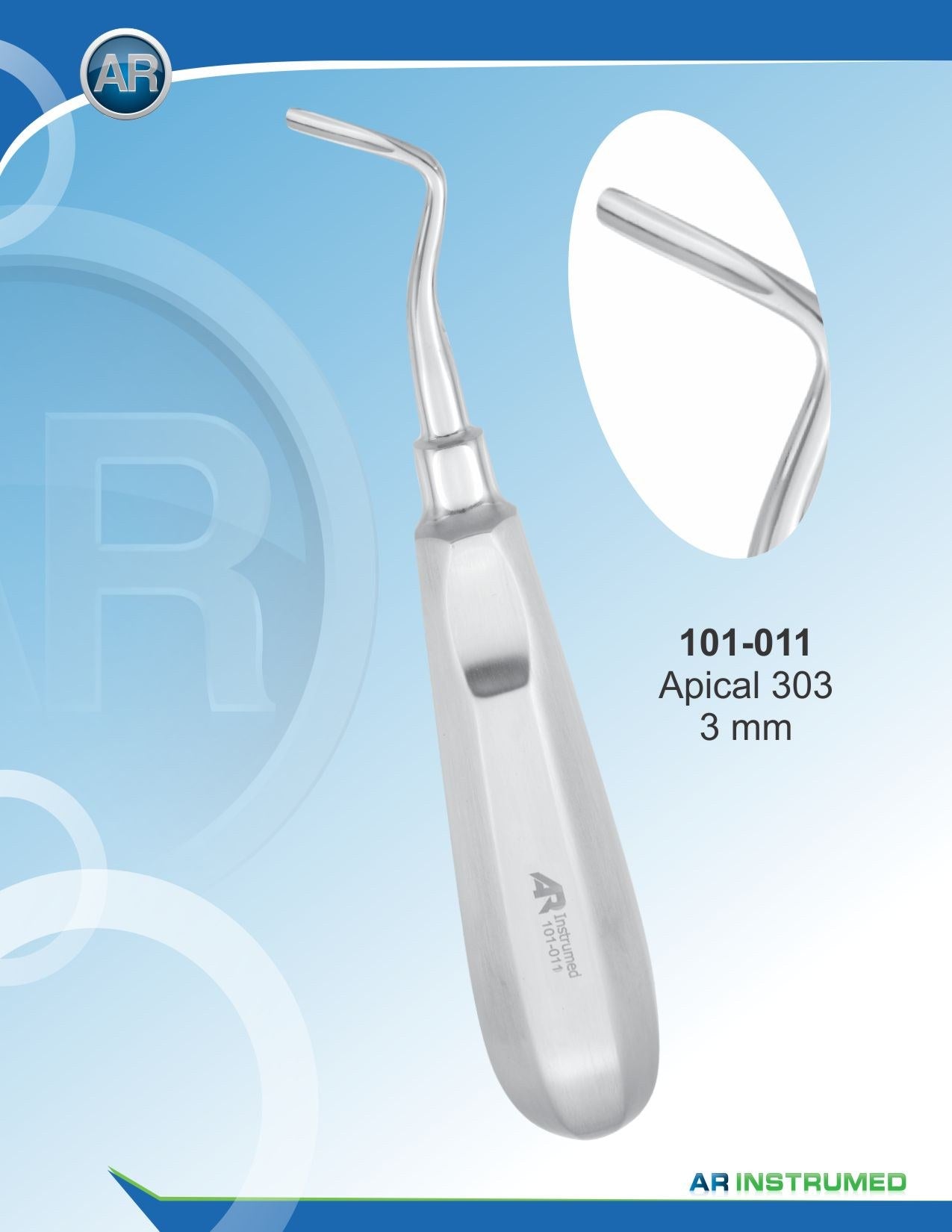 Elevatore Radicale Apical 303 3mm Destro