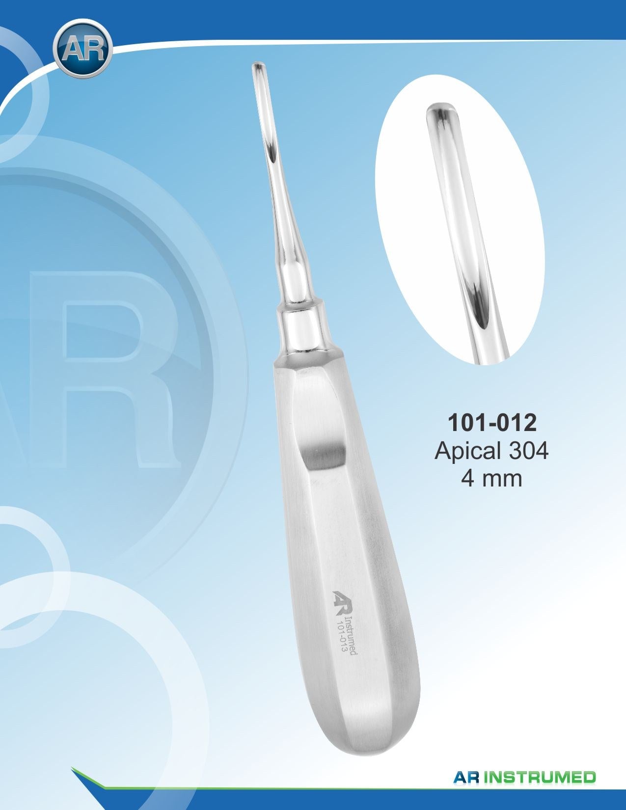Levaradici apicale 304 3/12mm