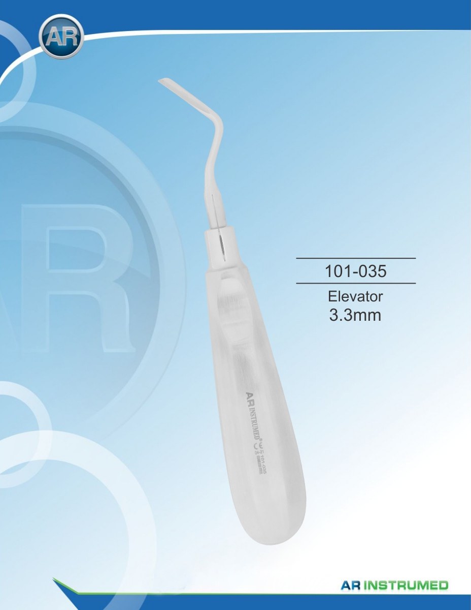 Elevatore per radici 3,3 mm