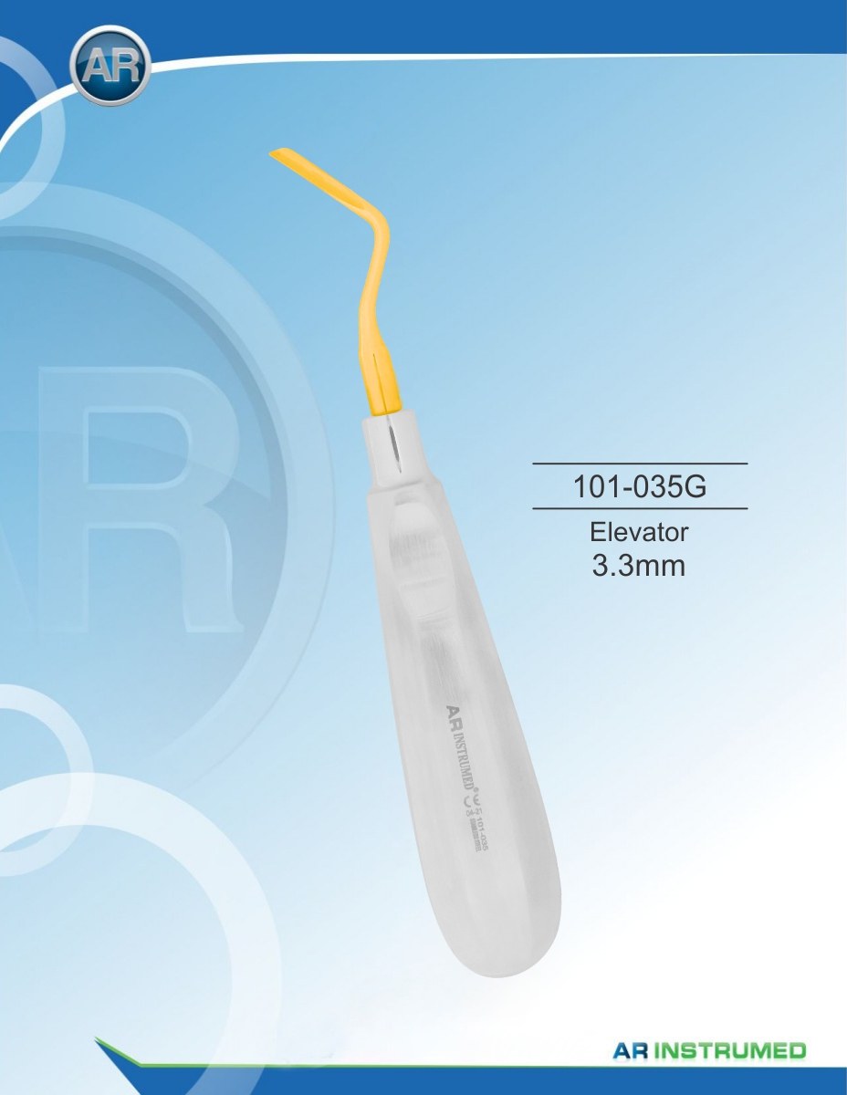 Elevatore per radici 3,3 mm