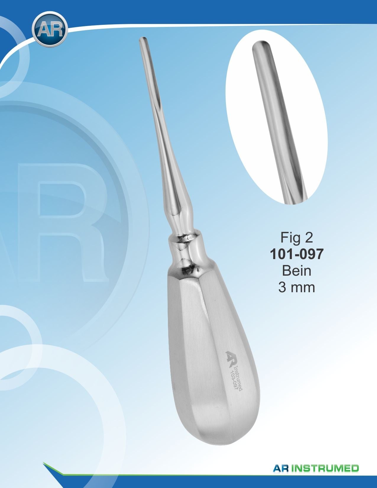 Elevatore di Radice Bein 3mm