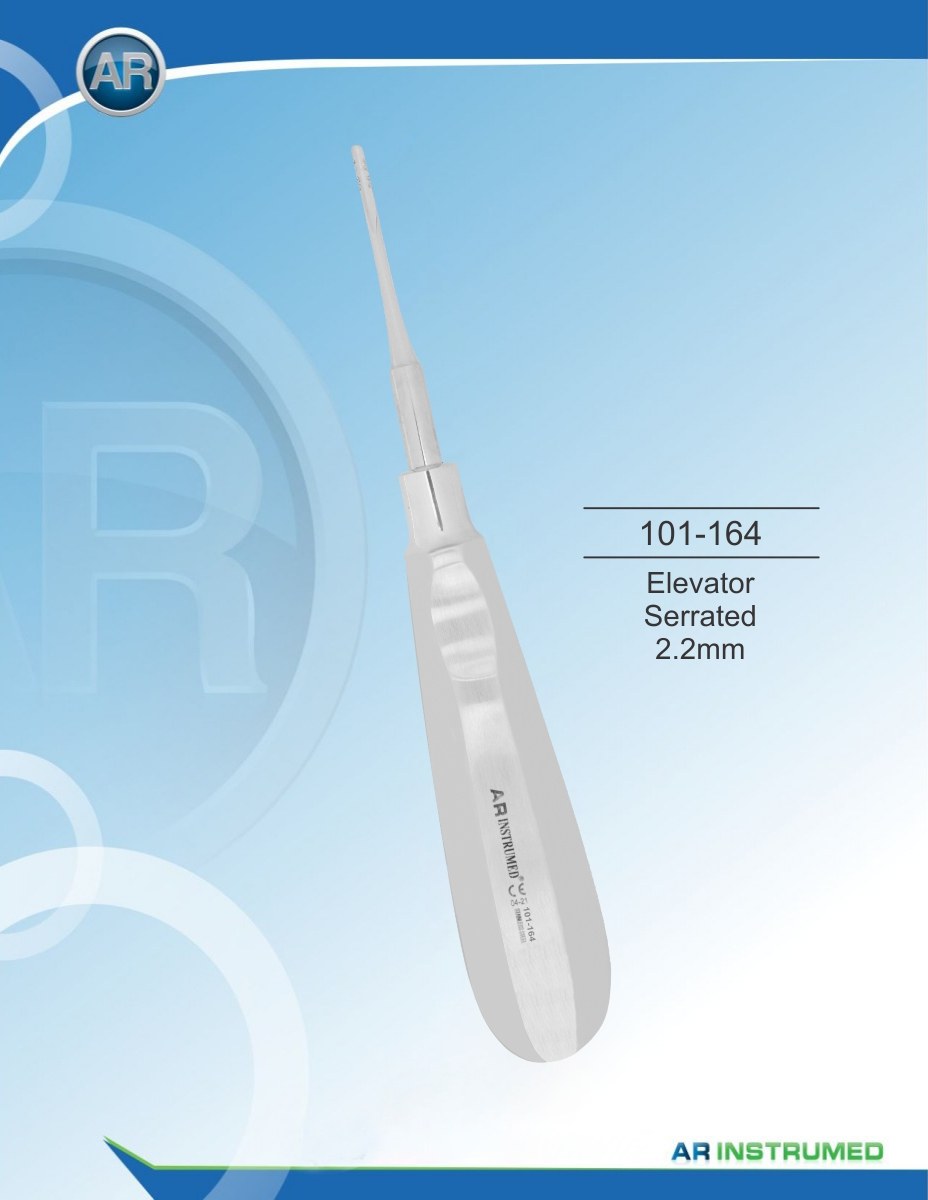 Scalpello Elevatore Seghettato 2.2mm