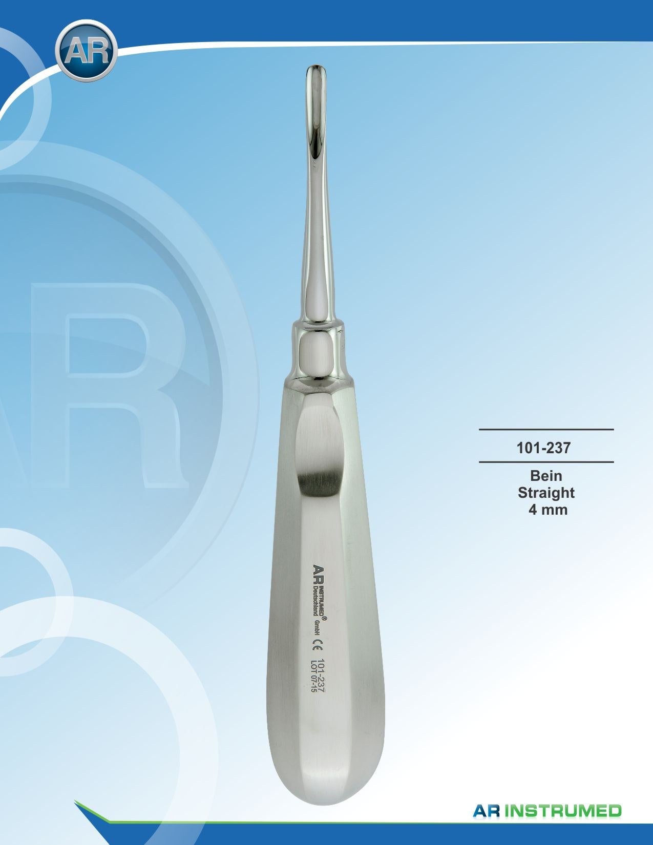 Luxatore dritto 4mm