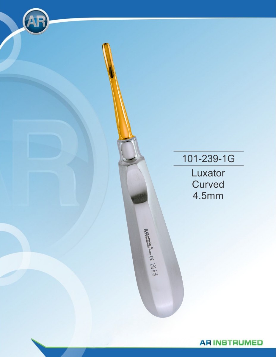 Luxatore curvo 4,5 mm