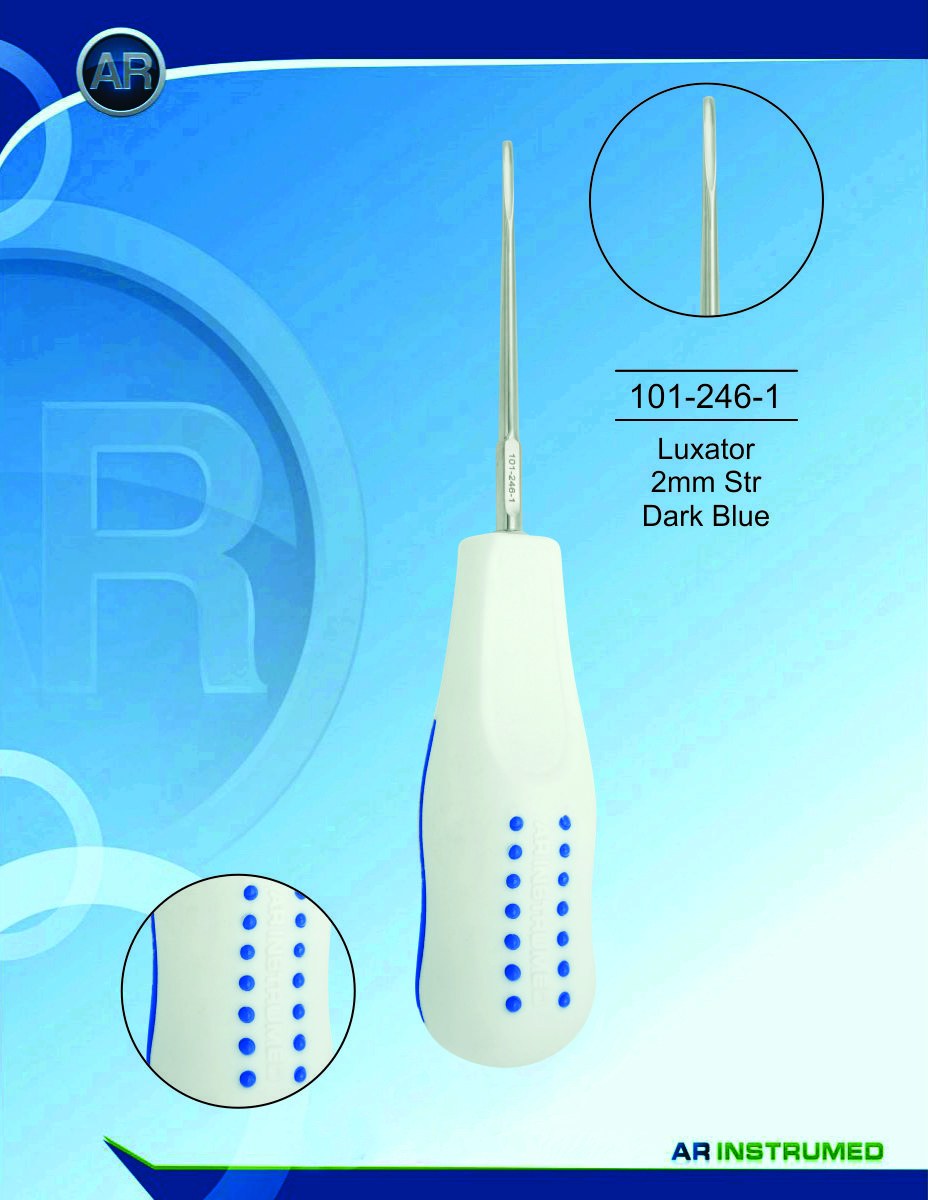 Elevatore per radici in plastica 2 mm dritto