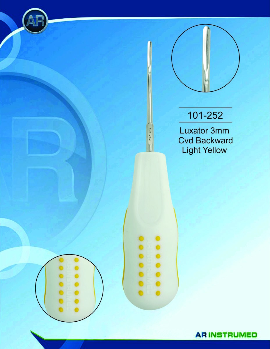 Luxator 3mm Cvd Indietro Giallo Chiaro