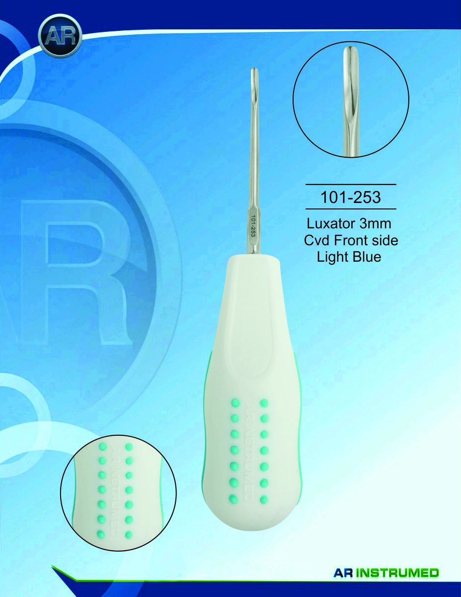 Luxator 3mm Cvd Lato Anteriore Azzurro