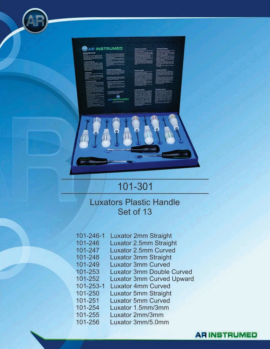 Set di 13 manici in plastica per Luxator
