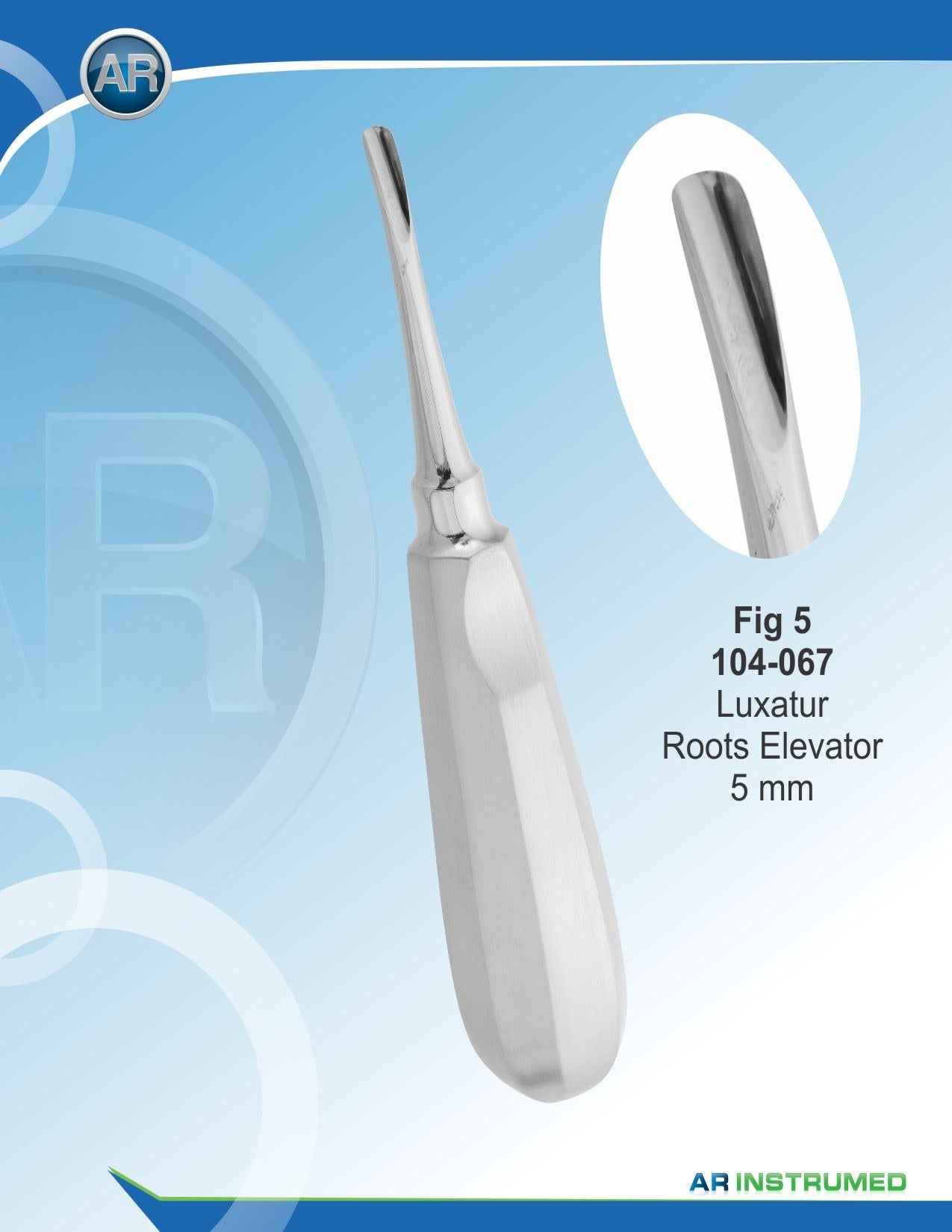 Luxatore curvo 5mm